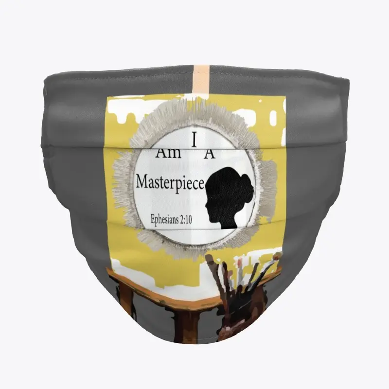 I Am A Masterpiece Girl Short Hair